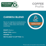 Caribou Coffee Caribou Blend medium roast Keurig K-Cup Pods, 32 count