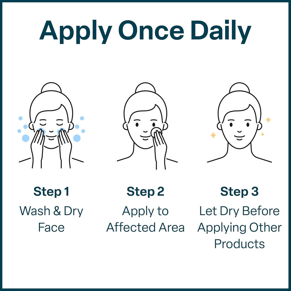 qrxlabs salicylic & glycolic acid pads 2% salicylic & 10% glycolic acne pads for face & bacne with vitamins b5, c, e, calendula, and green tea - 50 count