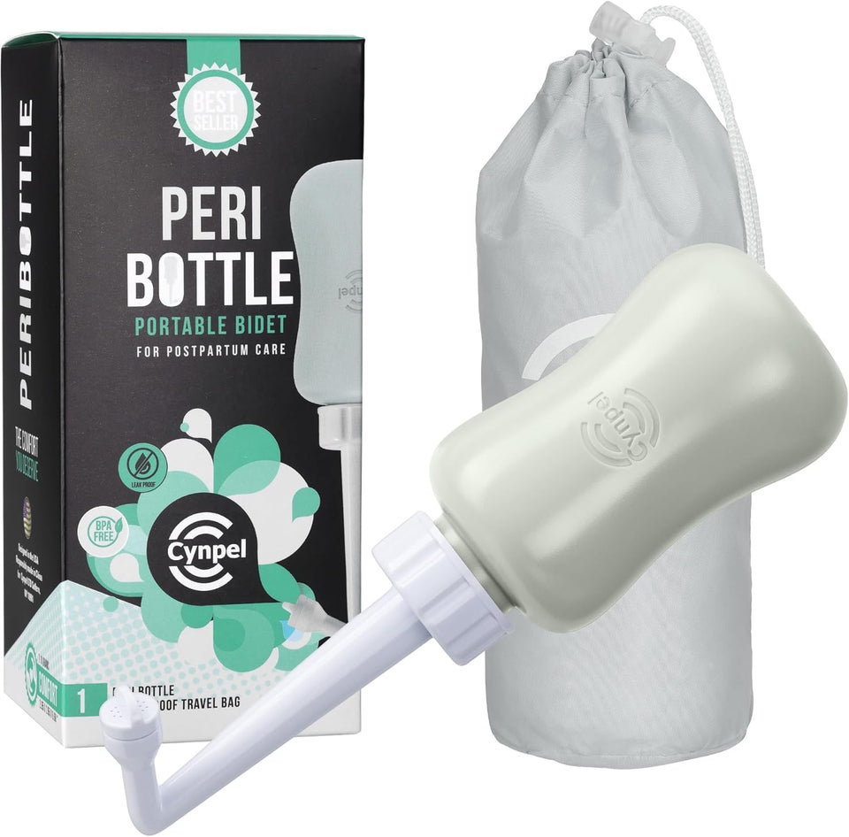 Peri Bottle - Portable Postpartum Bidet for Women and Men - Sensitive Perineal Care on-the-go