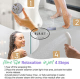 Shower Steamers Aromatherapy Blriet 8 Pack Gifts for Women and Teen Girls Self Care Spa Relaxation Essentials