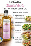 Colavita 32 fl oz Roasted Garlic Cold Pressed EVOO for Cooking & Dressings