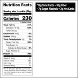 Quest Nutrition Cinnamon Brown Butter Protein Cookies, 15g Protein, 1g Sugar, 2g Net Carbs, Keto Friendly, 12 Count