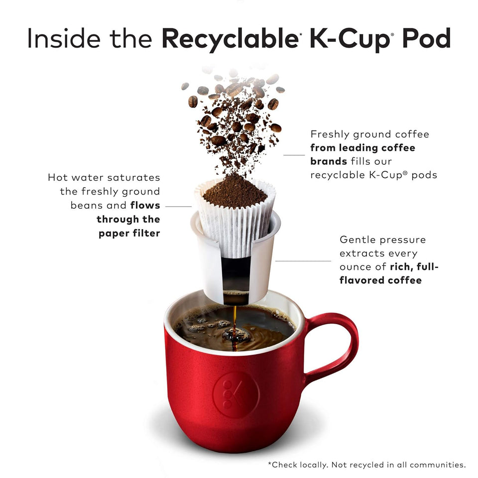 Caribou Coffee Caribou Blend Keurig Single-Serve K-Cup Pod, Medium Roast, 72 Count