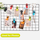 12 Pack Chip Clips Bag Clips, Magnetic Bag Clip for Food Storage Heavy Duty, Plastic Food Clip for Chips, Snack, Kitchen, Refrigerator, Garden, Sewing, Fabric, Clothes Pins