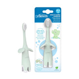 Dr. Brown's Infant-to-Toddler Toothbrush, BPA-Free, Soft Bristles, Ages 0-3, Giraffe Design
