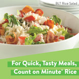 Minute Minute White Rice, 72-Ounce Box, Instant White Rice for Quick Dinner Meals, Gluten-Free, Non-GMO