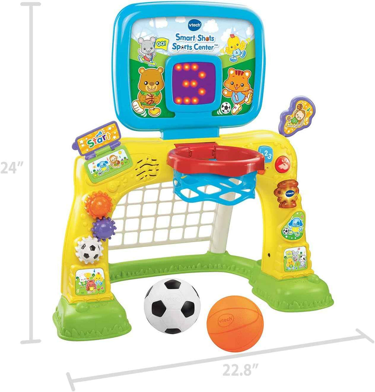 VTech Smart Shots Sports Center (Frustration Free Packaging), Yellow