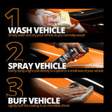 cerakote platinum rapid ceramic paint sealant spray, 14 oz, 50 wash rating, maximum gloss & shine