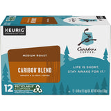 Caribou Coffee Caribou Blend Keurig Single-Serve K-Cup Pod, Medium Roast, 72 Count