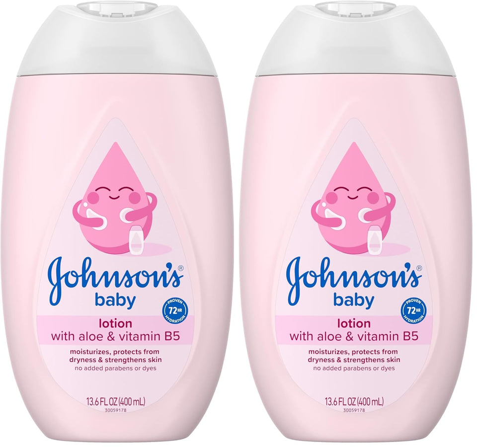 johnsons baby lotion with coconut oil aloe vera vitamin b5 72hr hydration