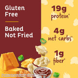 quest nutrition protein chips variety pack, 12-pack, bbq, cheddar, sour cream, high protein, low carb, 1.1 oz