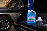 abro windshield washer fluid 1 gallon pre-mixed streak-free cleanliness 2-in-1 bug tar removal