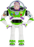 Disney Store Official Buzz Lightyear Interactive Talking Action Figure from Toy Story, Features 10+ English Phrases, Interacts with Other Figures and Toys