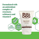 Bulldog Mens Skincare and Grooming Face Moisturizer Age Defense, 3.3 Fluid Ounce for Men's Regular Sensitive Skin