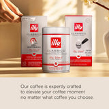 illy Classico Medium Roast 100% Arabica K Cup Coffee Pods for Keurig Machines, 32 Count Pack