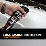 cerakote platinum rapid ceramic paint sealant spray, 14 oz, 50 wash rating, maximum gloss & shine