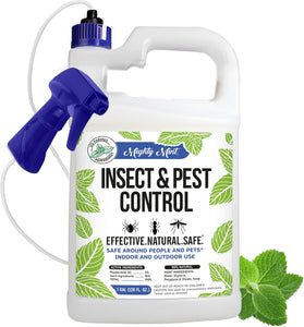 Mighty Mint Gallon (128 oz) Insect and Pest Repellent Peppermint Oil - Natural Spray for Spiders, Ants, and More
