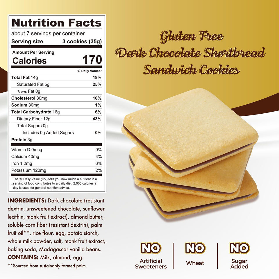 choczero dark chocolate jolies gluten free sugar free keto cookies box 20 count 8 ounce
