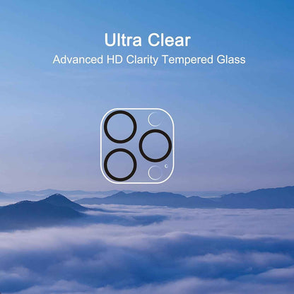 Ailun 3 Pack Camera Lens Protector for iPhone 16 Pro / 14 Pro & iPhone 16 Pro Max / 14 Pro Max,Tempered Glass,9H Hardness,Anti-Scratch,Case Friendly[Does not Affect Night Shots]