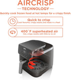 Ninja | Air Fryer | 4-in-1 Pro Air Fry, Roast, Reheat, Dehydrate | 5QT Capacity fits up to 4lbs of French Fries | 400F Max Temp | Nonstick Basket & Crisper Plate | 120V | Grey | AF141