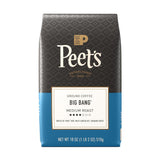 Peet's Big Bang 18 Ounce Medium Roast Ground Arabica Coffee Bag