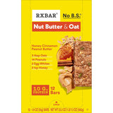 rxbar nut butter and oat honey cinnamon peanut butter protein snack bars 12 count 23.2oz box