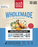 honest kitchen human grade wholemade dehydrated whole grain dog food turkey 10 lb box