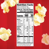 Orville Redenbacher's 3g Fiber Per Serving Microwave Popcorn, Movie Theater Butter Flavor, 3.29 oz, 24-Count