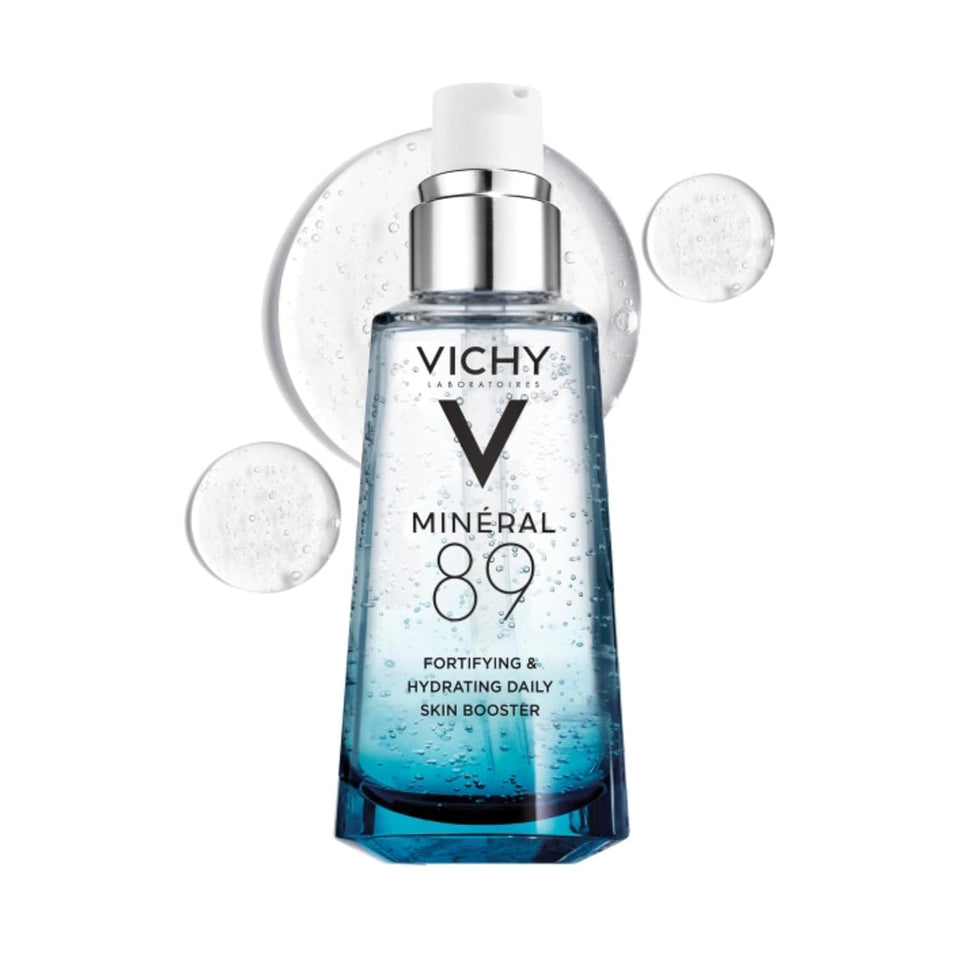 vichy mineral 89 booster 50ml pure hyaluronic acid serum with volcanic mineral water for skin hydration repair