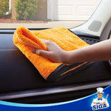 MR.SIGA premium microfiber car washing and detailing towels, dual-sided, gold, 6 pack, 15.7 x 23.6 inch