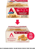 atkins peanut butter granola high protein bar, 16g protein, 1g sugar, 12 count