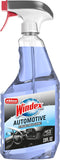 windex automotive car window glass cleaner streak-free shine for car exteriors and interiors 23 fl oz