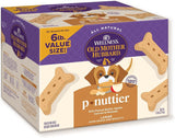 Old Mother Hubbard Natural Peanut Butter Dog Biscuits, Large Size, Training Treats, 6-Pound Box
