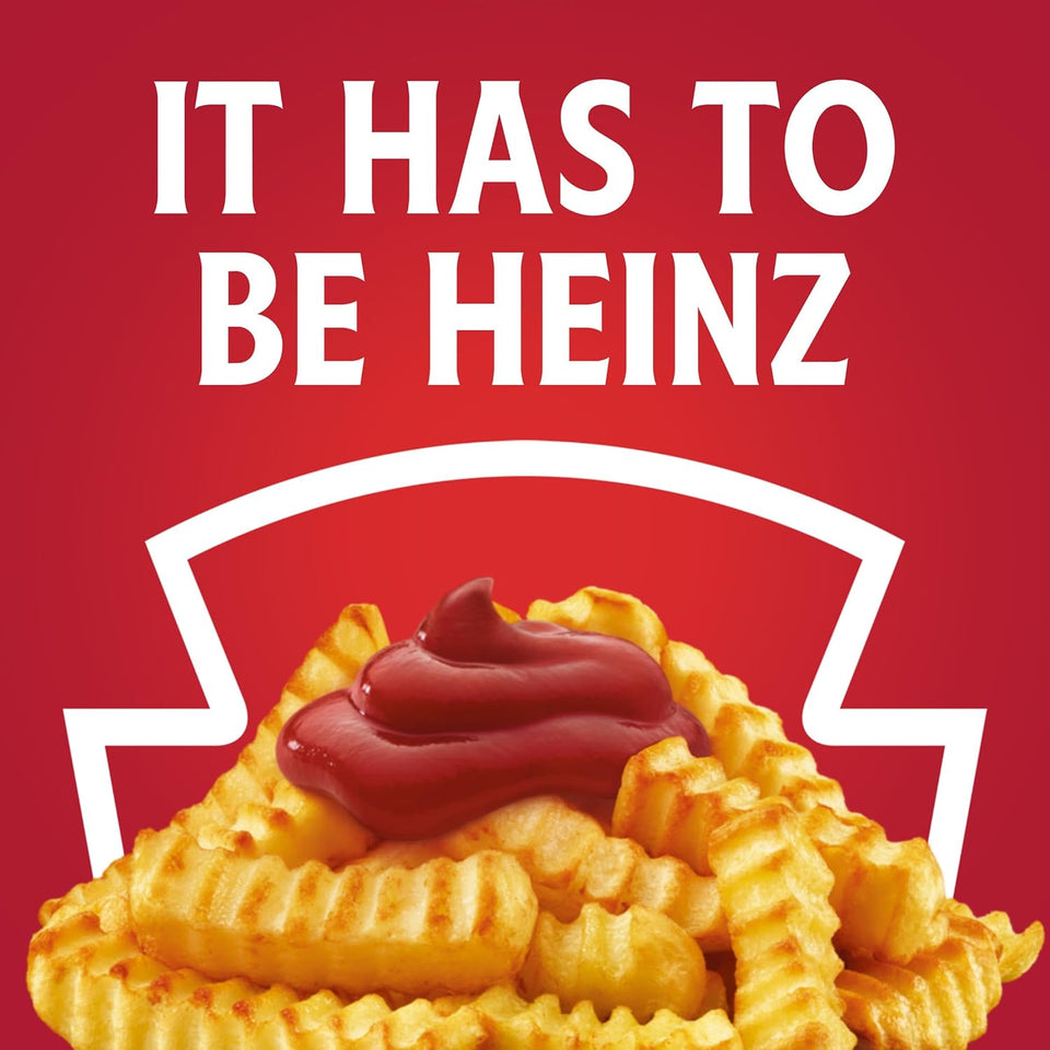 Heinz 32 oz Tomato Ketchup bottle, gluten-free, thick and rich, America's Favorite, squeezable