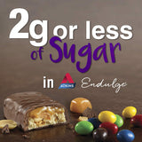 atkins endulge caramel nut chew bar low sugar snack dessert bar 10 count