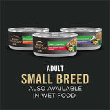 Purina Pro Plan small breed dog food with probiotics, shredded chicken and rice formula, 6 lb bag for small dogs