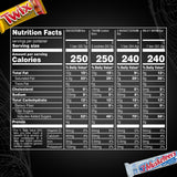snickers, twix, milky way & 3 musketeers individually wrapped full-size milk chocolate candy bars bulk assortment 33.31 oz 18 bars
