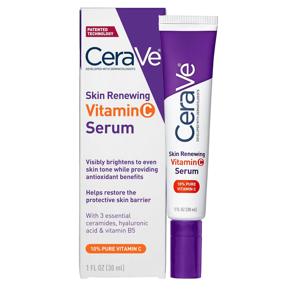 ceraVe Vitamin C Serum 10% Pure Hyaluronic Acid Fragrance Free 1 Fl Oz