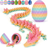 tboline 12 inch 3d printed dragon egg large easter basket stuffer for kids