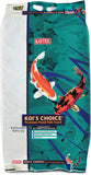 kaytee koi's choice koi floating fish food for koi goldfish and pond fish 10 pounds