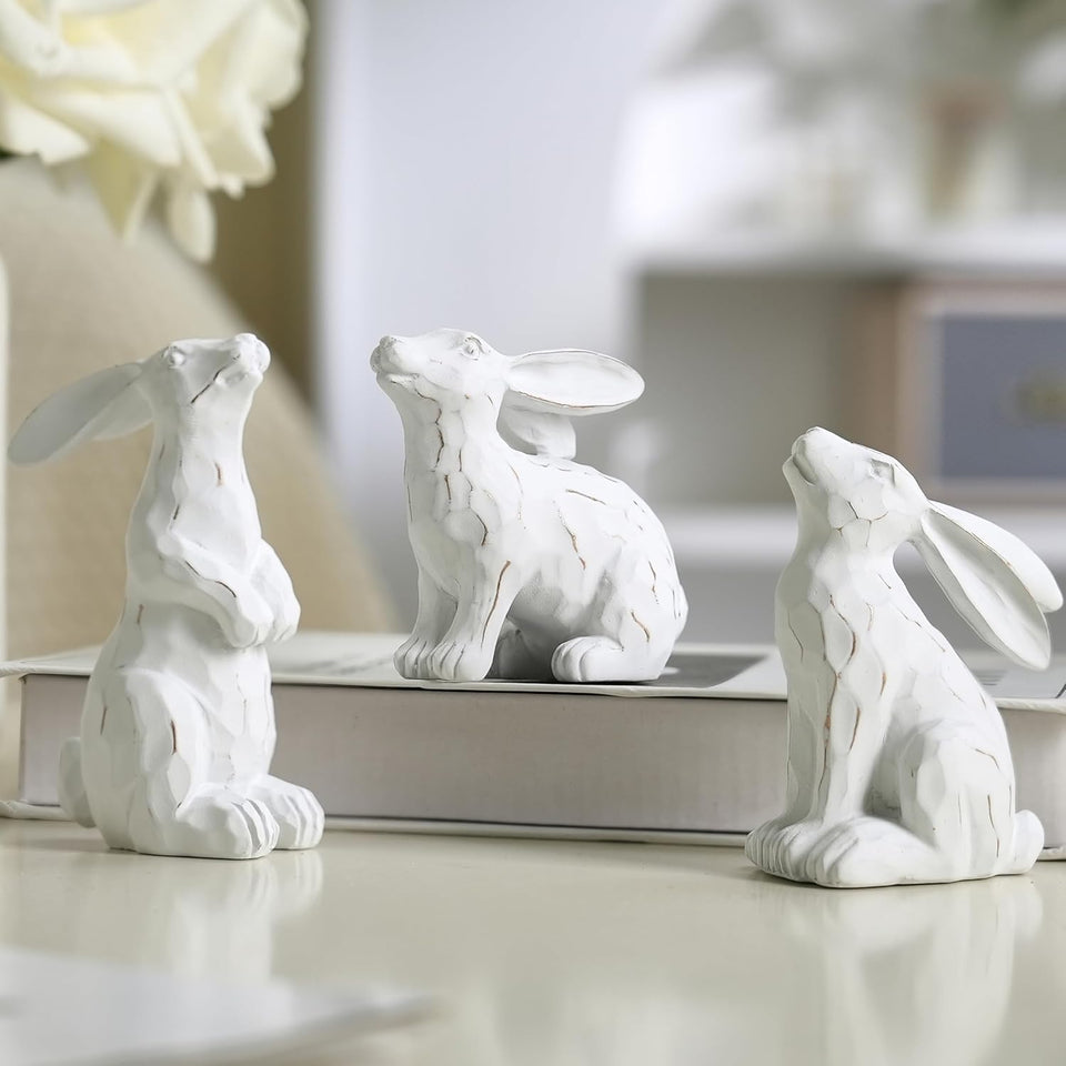 resin-gold-bunny-decor-rabbit-figurines-small-easter-bunny-set-of-3-antique-gold-collection