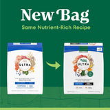 Nutro Ultra Adult Large Breed Dry Dog Food, high-protein chicken, lamb, and salmon protein trio, 13 lb non-GMO bag