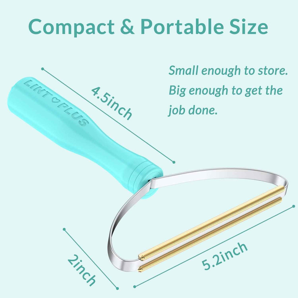 LINTPLUS Deep Cleaner Pro Pet Hair Remover for Multi Fabric Edge and Carpet Rake Scraper