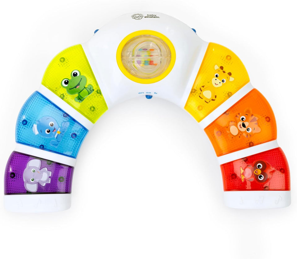 Baby Einstein Glow & Discover Light Bar Musical Toy, Activity Station for Infants Ages 3 Months+ with 3 Learning Modes