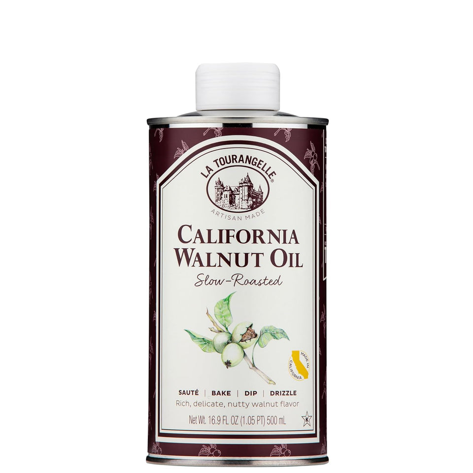 la tourangelle roasted walnut oil 16.9 fl oz plant-based omega-3 cooking baking beauty