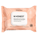 Honest Beauty fragrance-free, plant-based, gentle facial wipes for sensitive skin - 90 count