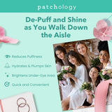 Patchology under eye gel patches for natural skincare treatment, puffy eyes, dark circles, and eye bags, 5 pairs