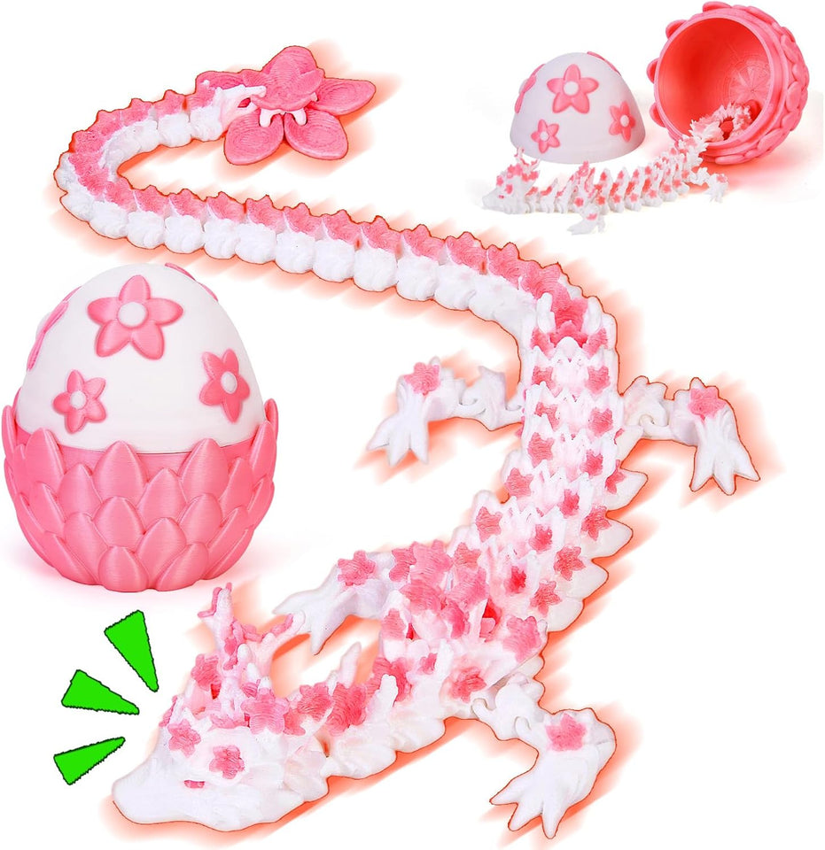 tboline 12 inch 3d printed dragon egg large easter basket stuffer for kids