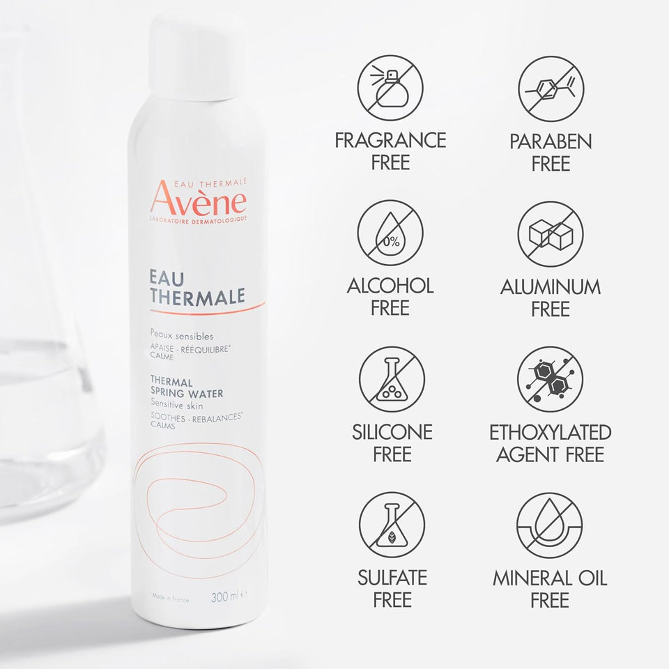 avene thermal spring water soothing facial mist spray for sensitive skin