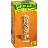 Nature Valley Sweet and Salty Peanut Granola Bars, 30 Bars, 36 OZ, Snack Bars